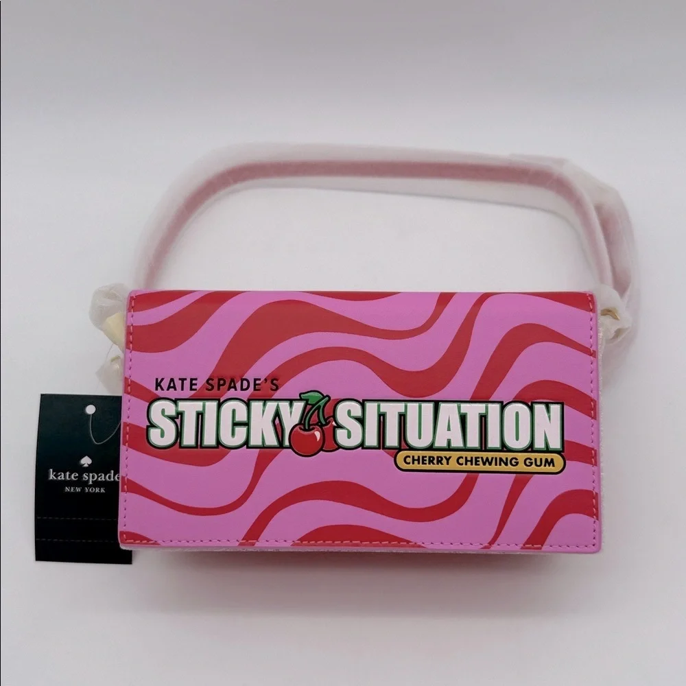 Kate Spade Bubble Gum 3D Crossbody Red Multi